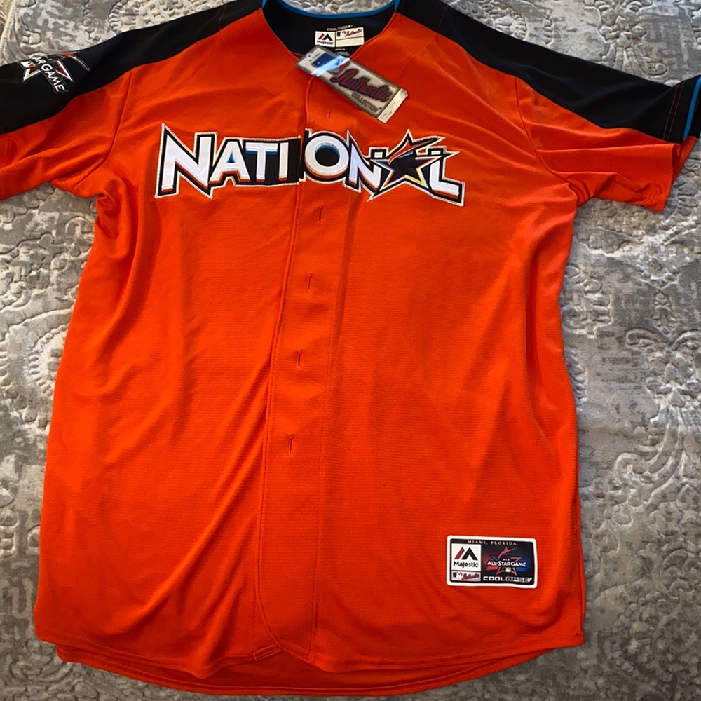 Miami Marlins 2017 all star jersey size 48
